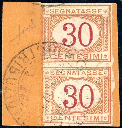 1890 - 30 cent. arancio e ... 