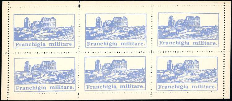 1943 - Franchigia, azzurro ... 