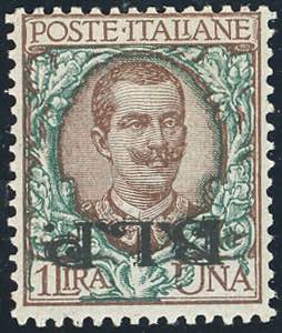 1922 - 1 lira soprastampa BLP del ... 