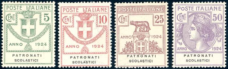 PATRONATI SCOLASTICI 1924 - Serie ... 