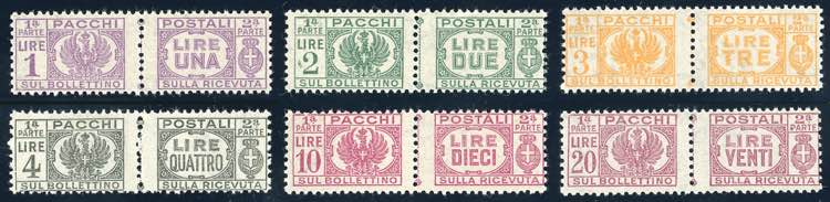 PACCHI POSTALI 1946 - Senza fasci ... 