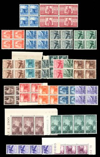 1945/48 - Democratica (543/565), ... 