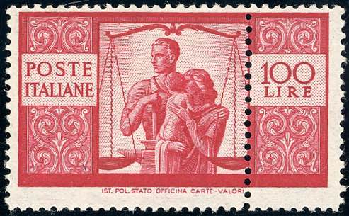 1946 - 100 lire Democratica, ... 