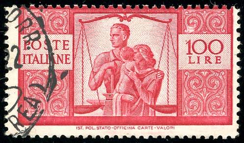 1946 - 100 lire Democratica, II ... 