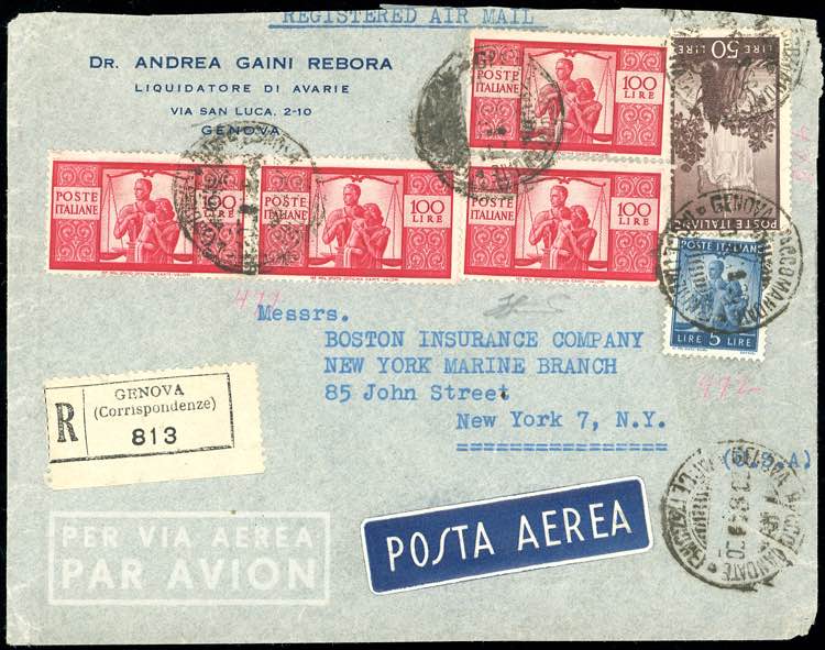 1949 - 100 lire Democratica, carta ... 