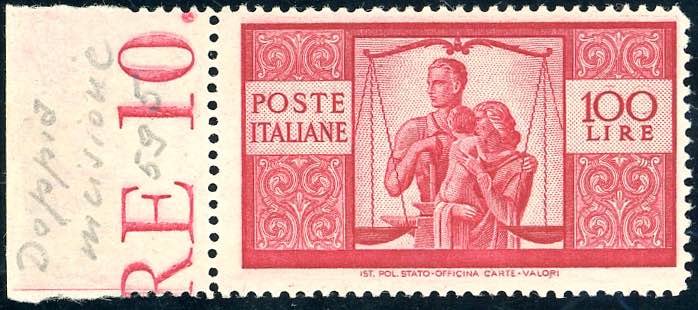 1946 - 100 lire Democratica, ... 