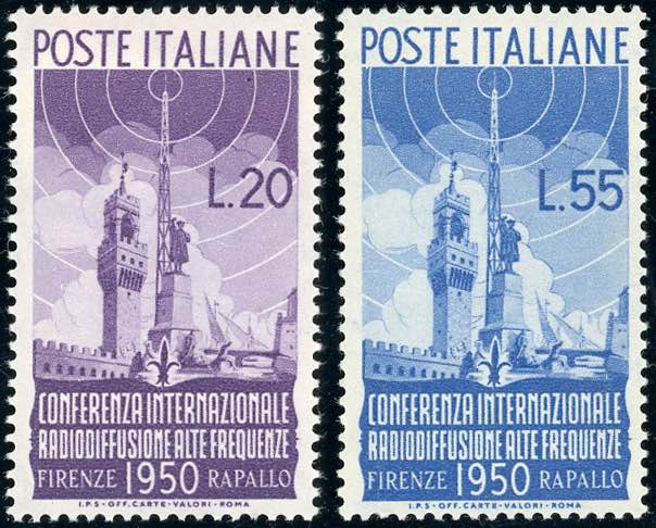 1950 - Radiodiffusione (623/624), ... 