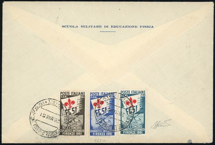 1951 - Ginnici, serie completa con ... 