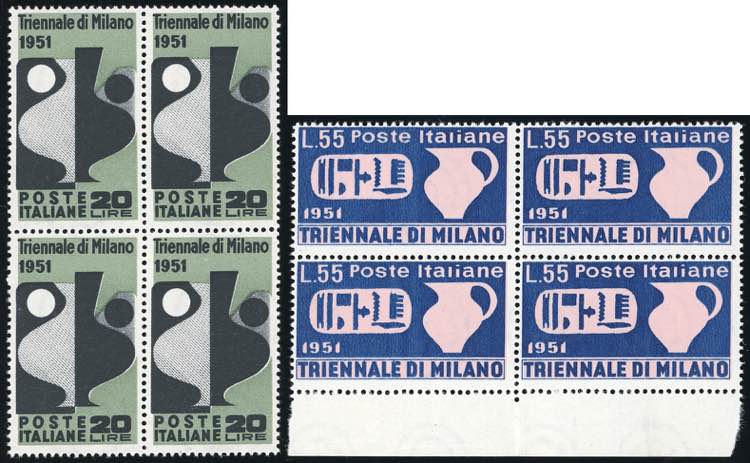 1951 - Triennale, serie completa ... 