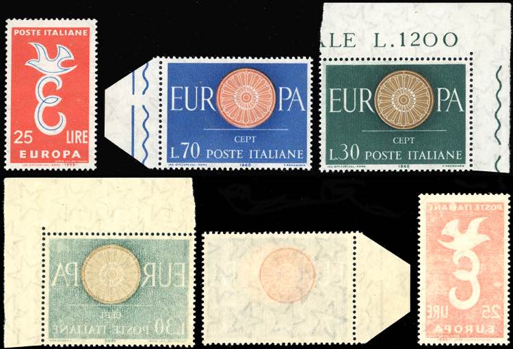 1958/60 - 25 lire Europa 1958 ... 