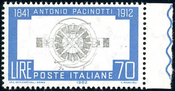1962 - 70 lire Pacinotti, stampa ... 