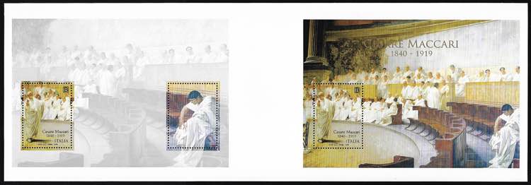 2019 - Foglietto Maccari, nuovo, ... 