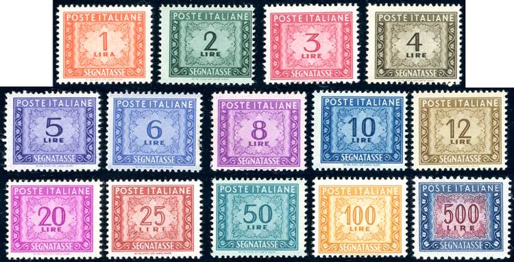 1947/54 - Filigrana ruota ... 