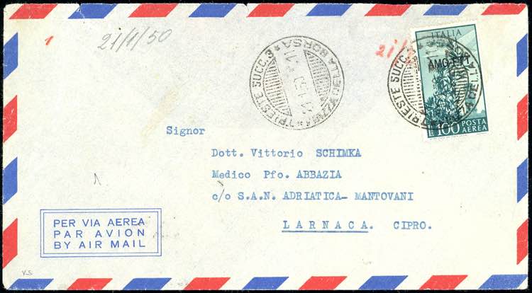 POSTA AEREA 1949/50 - Tre ... 