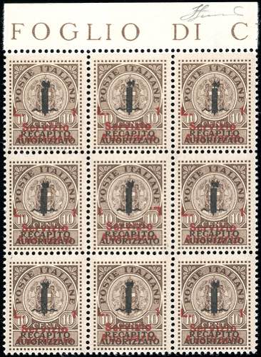 GUIDIZZOLO 1945 - 1 lira su 10 ... 