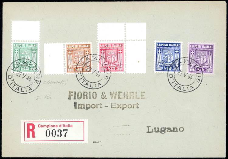 CAMPIONE 1944 - Stemma, I ... 