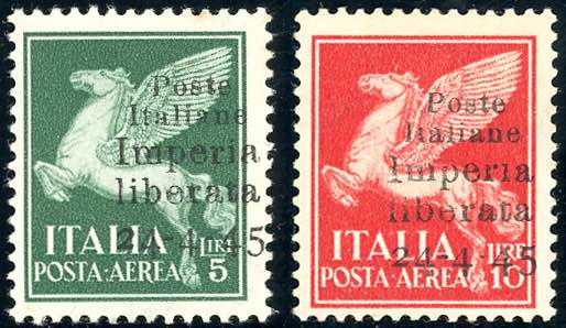 IMPERIA 1945 - 5 lire, 10 lire ... 
