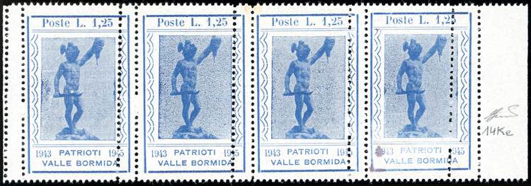 VALLE BORMIDA 1945 - 1,25 lire ... 