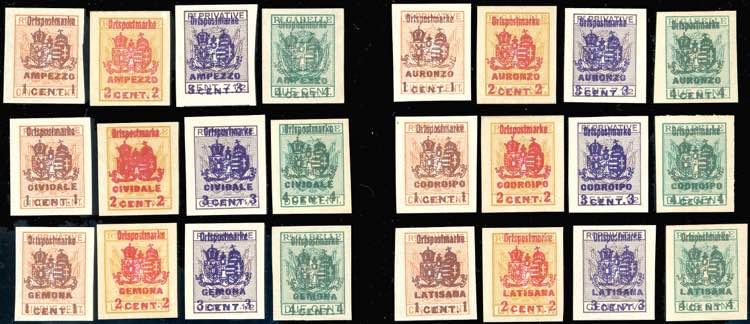 OCCUPAZIONE AUSTRIACA RECAPITO ... 