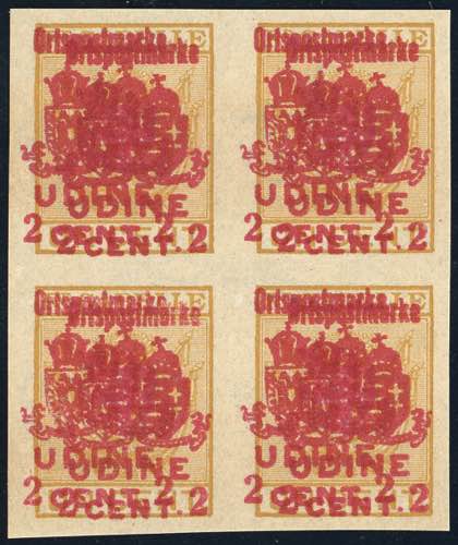 OCCUPAZIONE AUSTRIACA RECAPITO ... 