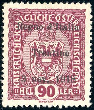 TERRE REDENTE 1918 - 90 h. ... 