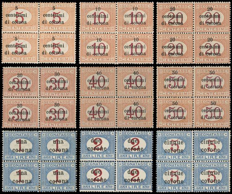 TRENTO E TRIESTE SEGNATASSE 1919 - ... 