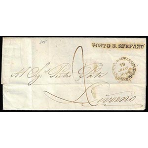 1844 - Lettera prefilatelica dallIsola del ... 