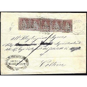 1857 - 1 crazia bruno carminio lillaceo su ... 