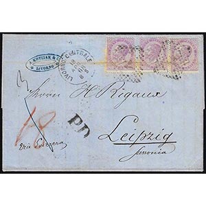 1868 - 60 cent. De La Rue, tiratura di ... 