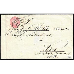 1860 - 5 soldi rosa, dent. 9 1/2 (43), ... 