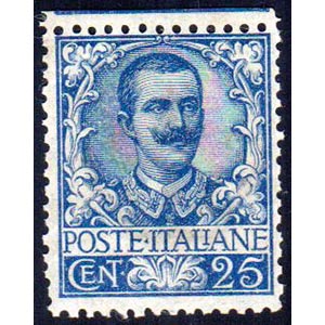 1901 - 25 cent. Floreale (73), ottima ... 