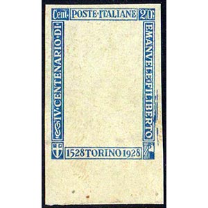 1928 - 20 cent. Emanuele Filiberto (226), ... 