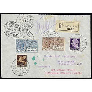 1933 - 1 lira, 1,20 lire, 50 cent. Imperiale ... 