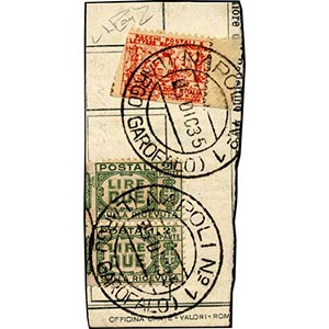 1935 - 2 lire rosso, Assicurazioni  ... 