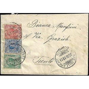 1919 - 10 cent. azzurro, Vittorio Emanuele ... 