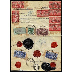 1947 - 100 lire Democratica, 7 esemplari, 1 ... 