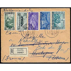 1951 - 20 e 55 lire Montecassino, 20 lire ... 