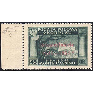 GOV. POLACCO DI LONDRA 1954 - 45 g. ... 