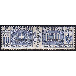 PACCHI POSTALI 1916 - 10 cent. soprastampato ... 