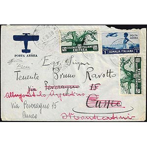 1938 - 25 cent. Soggetti africani Eritrea, ... 