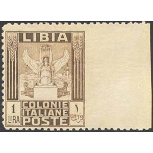 1926 - 1 lira Pittorica senza filigrana non ... 