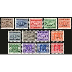 SEGNATASSE 1934 - Soprastampati (12/24), ... 