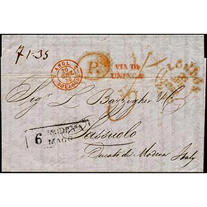 INCOMING MAIL GRAN BRETAGNA 1846 - Lettera ... 