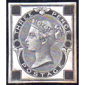 GRAN BRETAGNA 1865 - 3 p. Regina Vittoria ... 