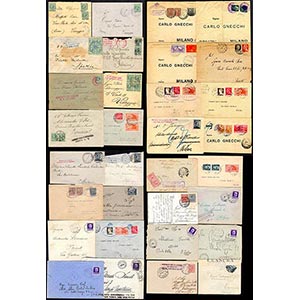 REGNO DITALIA 1915/1939 - Trentadue lettere ... 