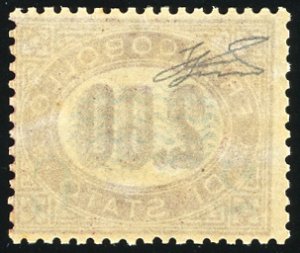 1878 - 2 cent. su 2 lire Servizio ... 