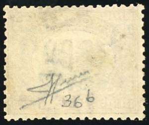 1878 - 2 cent. su 10 lire Servizio ... 