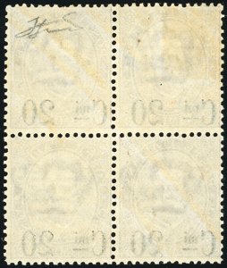 1890 - 20 cent. su 30 cent. ... 