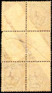 1906 - 10 cent. Leoni, blocco di ... 