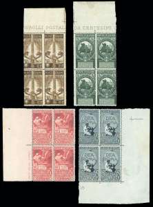 1911 - Unità dItalia, serie completa ... 